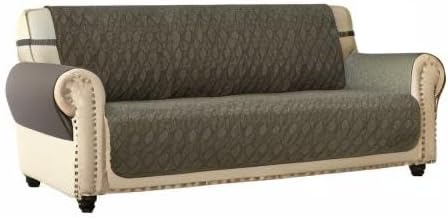 Ameritex Couch Sofa Slipcover 100% Waterproof Nonslip Quilted Furniture Protector Slipcover for Dogs, Children, Pets Sofa Slipcover Machine Washable (Green, 78")