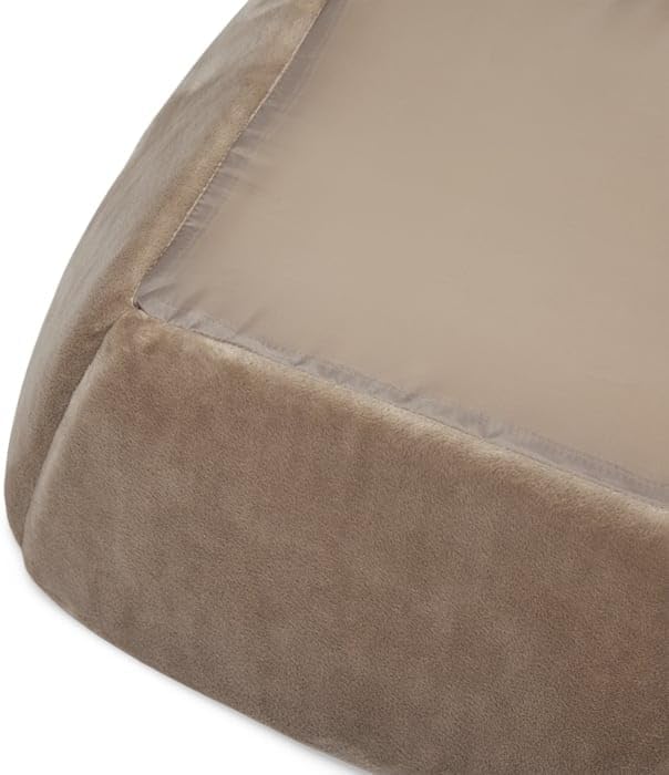 EveryYay by Petco 2-in-1 Novelty Pyramid Convertible Cat Bed 16" L X 16" W Taupe
