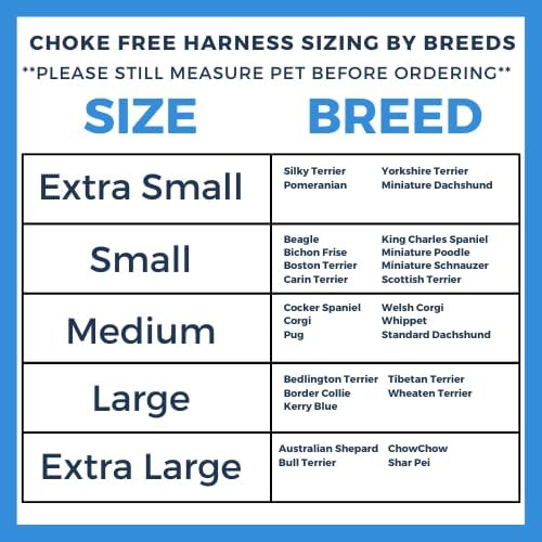 Velpro Mesh Pet Shoulder Harness Collar, 17"-18", Blue