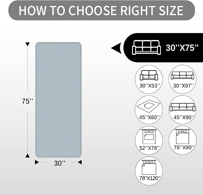 fuguitex Waterproof Dog Bed Cover Couch Cover for Pet Anti-Slip Cat Mat Pet Pad Blanket for Sofa Chair Recliner Bed Furniture Protrctor