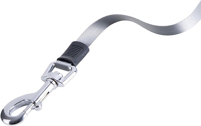 Heavy Duty Retractable Dog Leash-16ft Strong & Durable Walking Leash for S to L Dogs up to 45/115 lbs, Upgraded Lock System, Non Slip Grip, Tangle Free (Grey, Medium-Large Sized)
