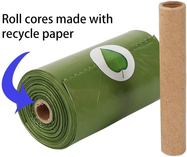 Biodegradable Dog Poop Bags Rolls (150 Bags) for Waste Refuse Cleanup, Doggy Roll Replacements for Outdoor Puppy Walking and Travel, Leak Proof and Tear Resistant, Extra Thick Plastic (Scented)