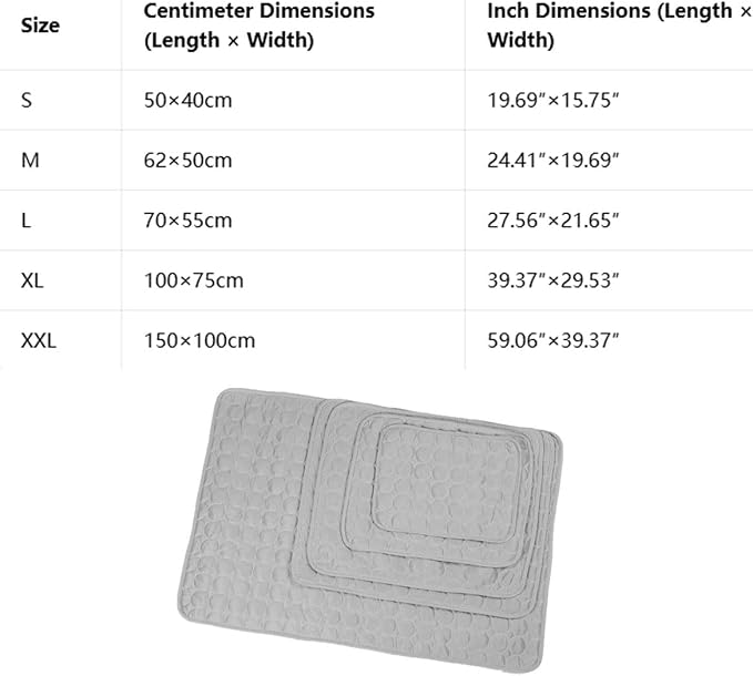 Pawlab Cooling Mat,Pawlab Cooling Mat for Dogs,King Size Self Cooling Mattress (Pink, X-Large)