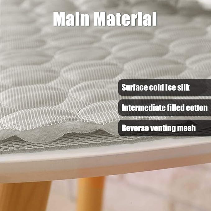 Dog Cooling Mat 2026 Upgraded Arc-Chill Cooling Dog Bed Mat, Washable Pet Cooling Pad (Q-Max>0.4) Cooling Mat for Dogs & Cats Indoor & Outdoor Car Seats (Grey, 28x22 in)