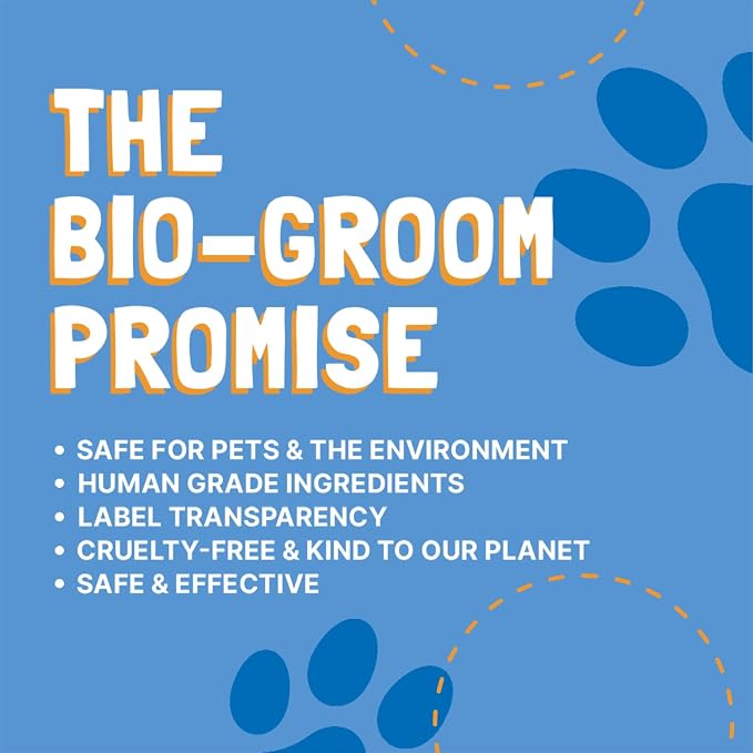 Bio-Groom Oatmeal Dog Shampoo - for Allergies and Itching, Cruelty-Free, Dog Bathing Supplies, Puppy Shampoo for Sensitive Skin, Product Made in USA, Anti-Itch - 1 Gallon