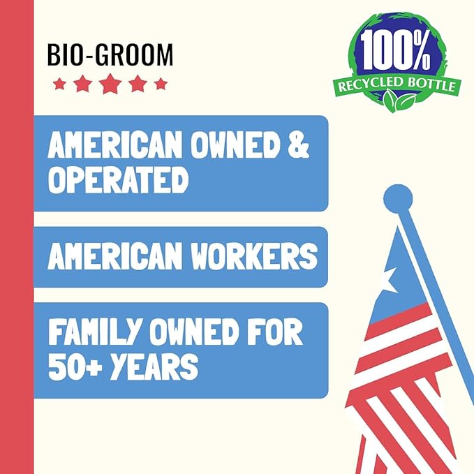 Bio-Groom So Quick Dry Dog Spray - Detangler Spray for Dogs & Cats, Shortens Drying Time, Unscented, Cruelty-Free, Made in USA, Dog Grooming Products - 16 fl oz 1-Pack