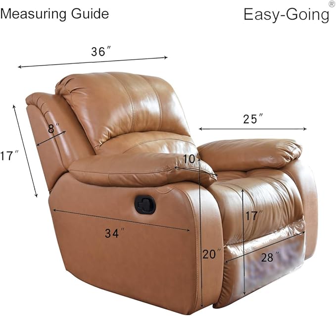 Easy-Going Oversized Recliner Cover Reversible Couch Cover Sofa Cover for Living Room Water Resistant Furniture Protector with Elastic Straps for Pets Dog (Oversized Recliner, Blue/Ivory)
