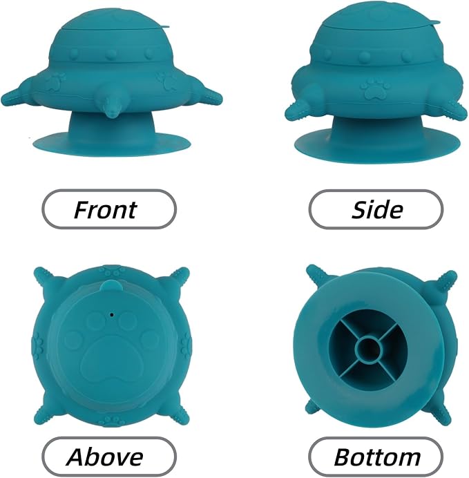 Puppy Milk Feeder 235 ml Kitten Feeder Milk Bowl Silicone 4 Nipples Puppy Feeders for Multiple Puppies Small Animals Bottles for Nursing