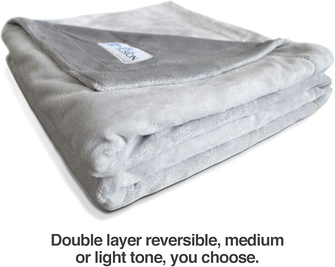 PetFusion Premium Dog & Cat Blanket | Ultra Soft Pet Blanket Available in Plush or Quilted; 2 Colors (Grey; Brown) | Perfect for Small Dogs & Large Dogs
