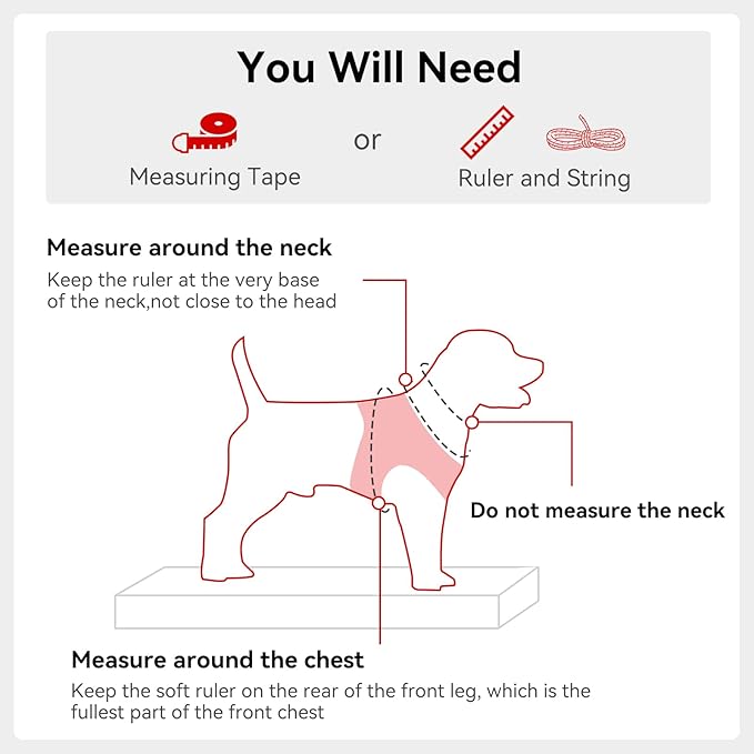 Joytale Small Dog Harness, Breathable Mesh Step-in Vest, Reflective Soft Padded Harnesses Small Sized Dog for Walking, Red, S