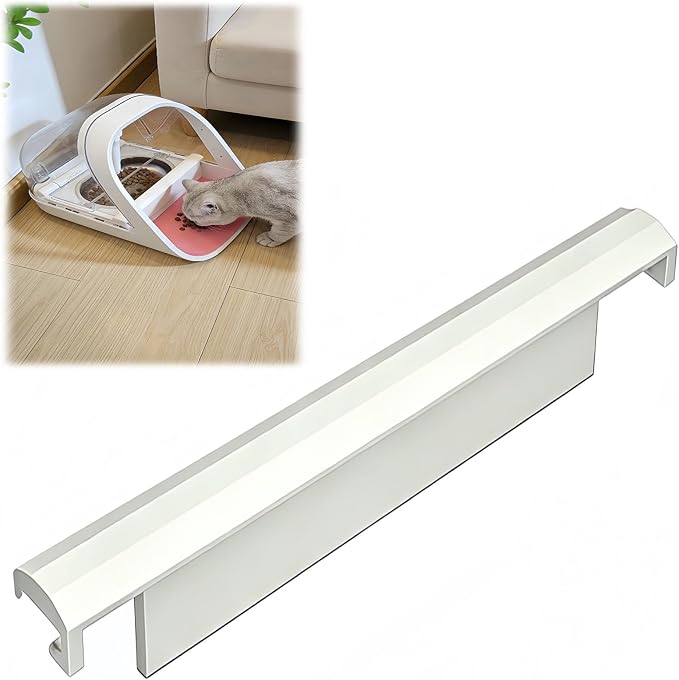 Anti‑Intrusion Feeder Bar Attachment Compatible with SureFeed Feeder – Front Barrier Accessory Prevents Unwanted Pet Access for Small Dogs & Cats