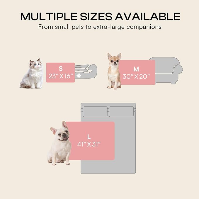 Luciphia 300GSM Fleece Dog Blanket for Small Medium Large Dogs 3D Jacquard 1 Pack 3 Flannel Puppy Cat Pet Throw Blankets Soft Washable Decorative Furniture Protect Pcs3-Pink, L(41''x31'')