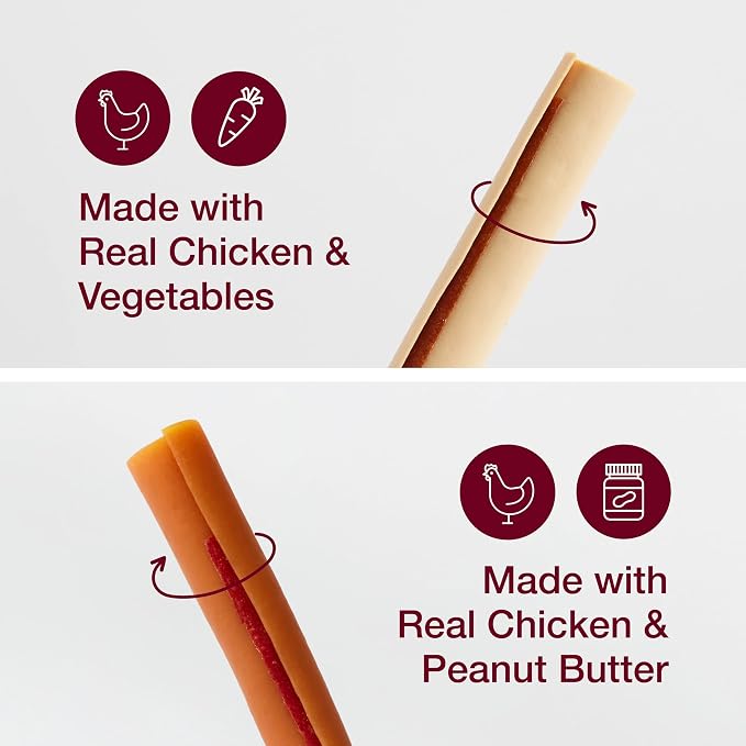 SmartBones SmartSticks, Treat Your Dog to a Rawhide-Free Chew Made With Real Meat and Vegetables