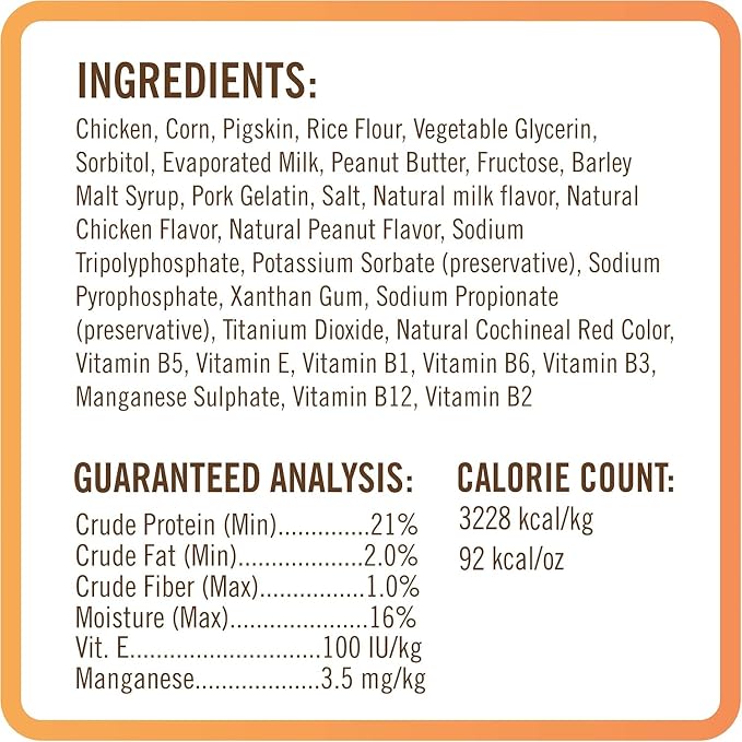 NutriChomps Dog Chews, 5-inch Twists, Easy to Digest, Rawhide-Free Dog Treats, 12 Count, Real Chicken, Peanut Butter and Milk flavors
