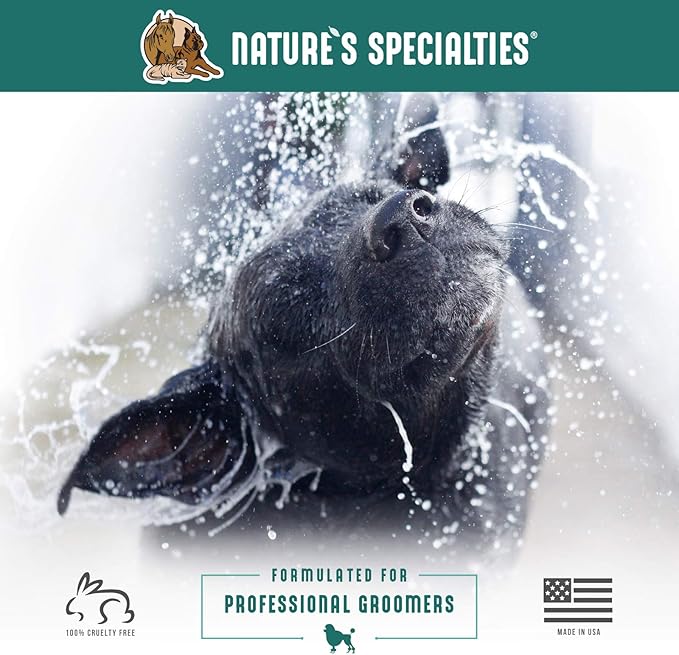 Nature's Specialties Smelly Pet Dog Shampoo for Pets, Natural Choice for Professional Groomers, Lasting Clean Smell, Made in USA, 1 gal