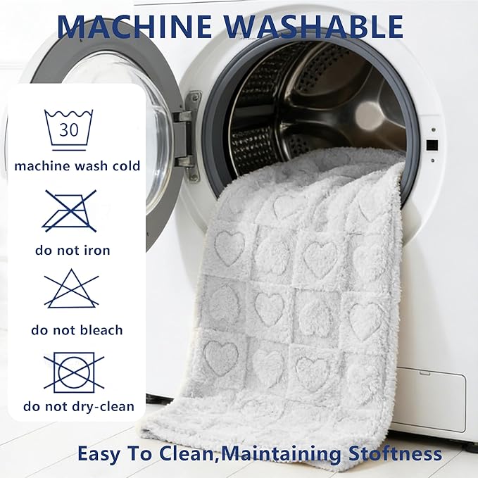 gogobunny Pet Blanket for Dogs Cats, 300GSM Ultra Soft Coral Fleece Blanket, Washable Small Dog Cat Blanket, Calming Crate Mat, Furniture Protector for Couch Bed Car Seat, Light Grey, 30x40IN