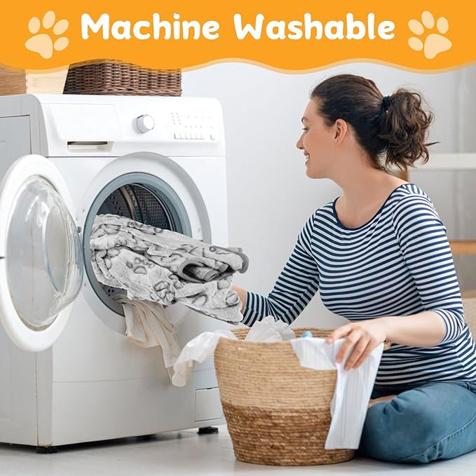 Dog Blankets for Small, Medium Dogs, Puppy Blanket Washable, Dogs Essentials for Puppies, Cat (2, 41" x 30")