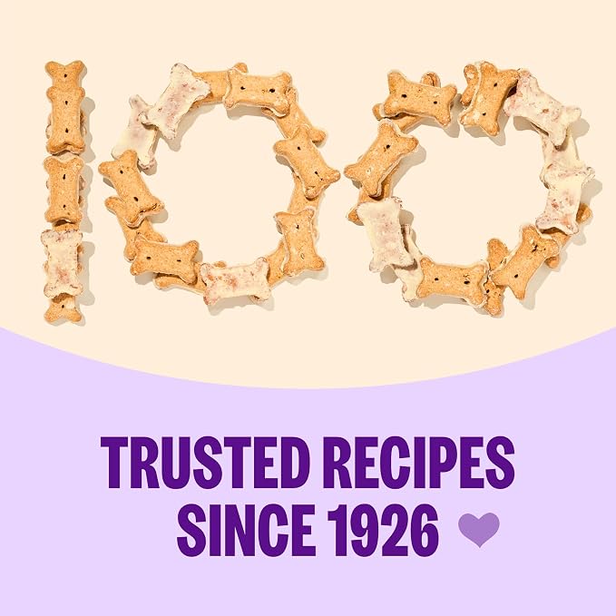 Wellness Old Mother Hubbard Classic Grain Free Pick of the Patch Dog Biscuits, Natural Training Treats, Pumpkin and Carrot Flavor, Mini Size. 16 oz Bag