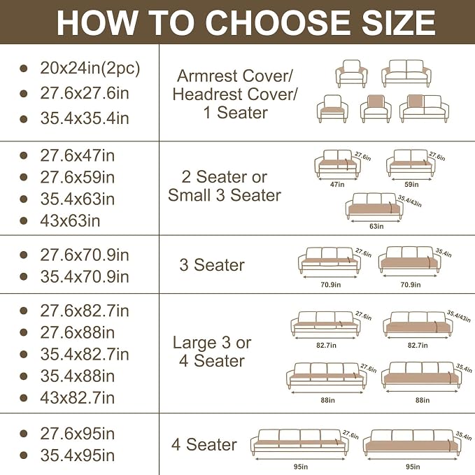 Smiry Couch Cover for Dogs, Non Slip Fuzzy Pet Sofa Covers Washable for 3 Cushion Couch, Soft Thick Furniture Protector for Cats Dogs, Against Fur, Dirt, Scratch Resistant (Apricot, 27.6"x70.9")