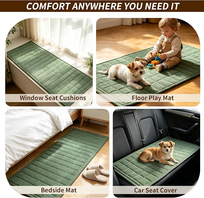 Couch Covers for Dogs Washable, 27.6"x82.7" Non Slip Couch Covers for Loveseat Sofa Pet Friendly, Soft Fuzzy Sofa Covers for Pet, Dog Couch Cover Furniture Protector(1PC,Green)