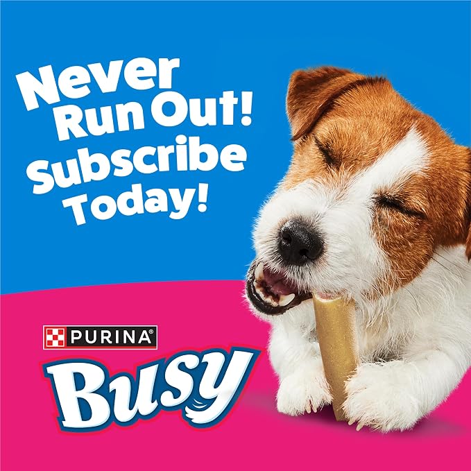 Purina Busy Made in USA Facilities Small Breed Dog Bones, Mini - 20 ct. Pouch