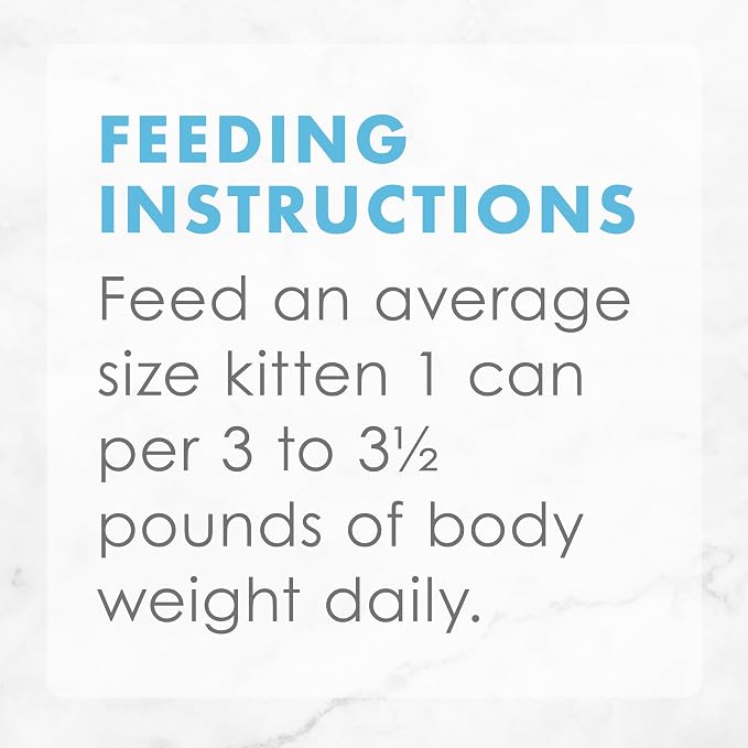 Purina Fancy Feast Grain Free Pate Wet Kitten Food Variety Pack, Kitten Classic Pate Collection Chicken & Salmon - (2 Packs of 12) 3 oz. Cans