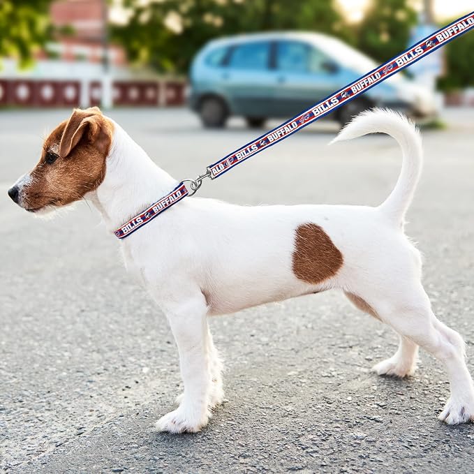 Pets First NFL Buffalo Bills Licensed PET COLLAR, Extra Large - Heavy-Duty, Strong, and Durable Dog Collar. Available in 31 Football Teams and 4 Sizes