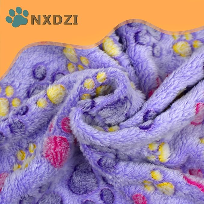 Dog Blankets for Medium Large Dogs Washable, 3 Pack Pet Blanket Washable 41" x 31", Fuzzy Soft Puppy Throw Cover for Kennel Crate Bed