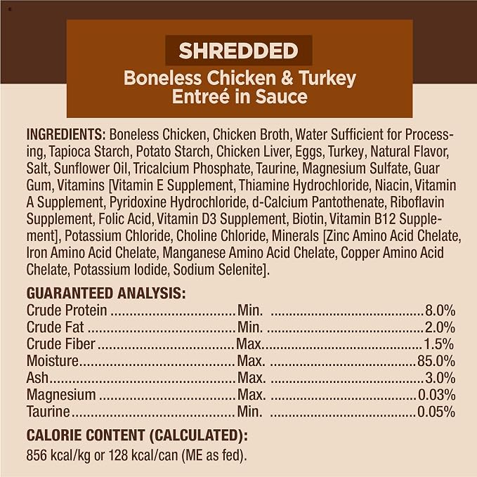 Wellness CORE Signature Selects Variety Pack Adult Canned Wet Cat Food, Natural, Protein Rich, Grain Free, Poultry Recipes, 5.3 oz, Pack of 12 Cans
