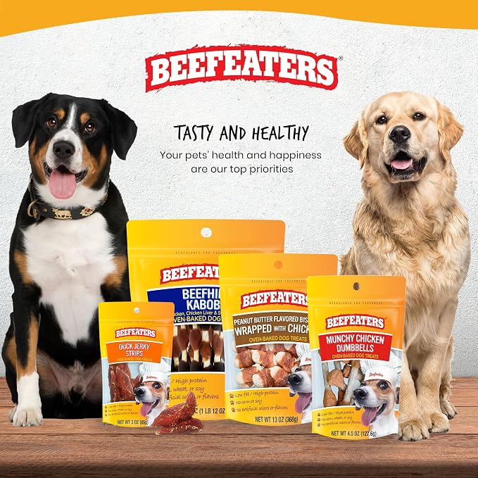 Beefeaters Beefhide 5in Twist Sticks with Real Chicken 10oz - Dog Rawhide Chews for Clean Teeth & Training, High Protein Dog Treat Chews, Chicken Wrapped Rawhide Sticks, No Artificial Colors or Flavor