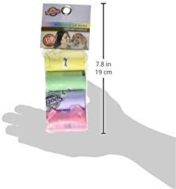 Spotty Leak-Proof, Easy Tear Off Refill Rolls, Disposable Pet Dog Poop Bags to Go for Waste Pickup, Multicolor, 120 ct, 8" x 15"