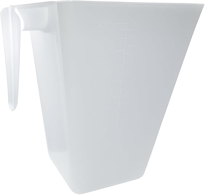 2 Cup (1 Pint | 16 Oz. | 500 mL) Scoop for Coffee, Protein Powder, Pet Food, Spices, Grains and Dry Goods – Plastic Food-Grade, BPA-Free Measuring Cup (Pack of 10)
