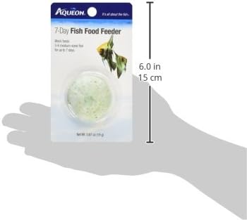 Aqueon 7 Day Vacation Feeder Slow- Release Fish Food for Tropical Fish - 1 Pack