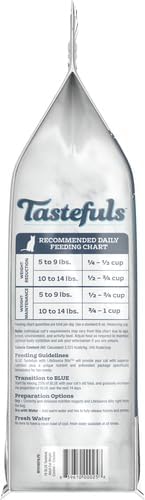 Blue Buffalo Tastefuls Chicken & Brown Rice Recipe Adult Dry Cat Food Weight Control, Real Chicken First, Deliciously Healthy Natural Cat Food, Supports Digestive Care and Coat Health, 7 lbs.