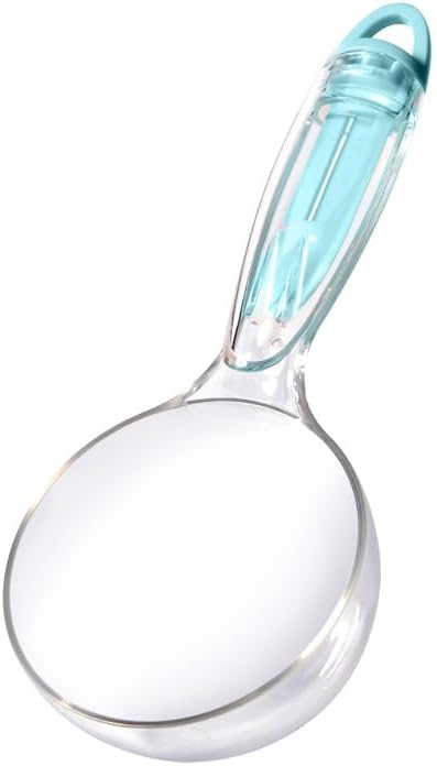 Pet Cat Dog Food Scoop, Dog Cup Capacity Cat Food Scooper With Sealing Clip, Puppy and Cat Coffee Bean, Flour Scoop Light Bule