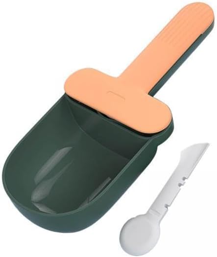 3X Cat, Pet, Food Feeder with Fashionable Food Handle, Multi Use Cat Measuring Cats and Small Dogs