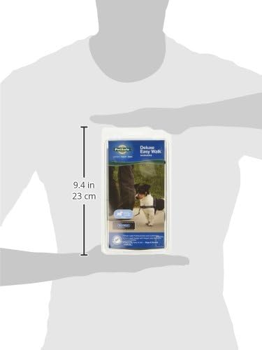 PetSafe Easy Walk Deluxe Dog Harness, No Pull Dog Harness Perfect for Leash & Harness Training Stops Pets from Pulling and Choking on Walks Small, Steel