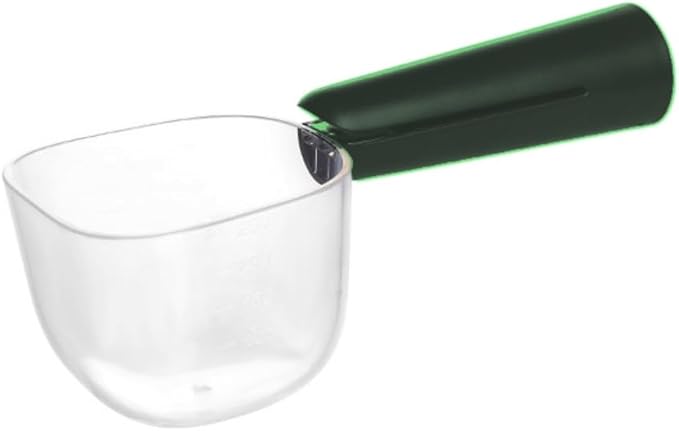 Pet Cat Dog Food Scoop, Dog Food Cup Capacity Cat Food Scooper With Sealing Clip, Ice, Coffee Bean, Flour Scoop Green