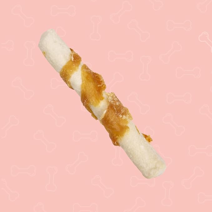 Better Belly Highly Digestible Rawhide Small Roll Chews, Treat Your Dog to a Chew with NO Artificial Colors or Flavors