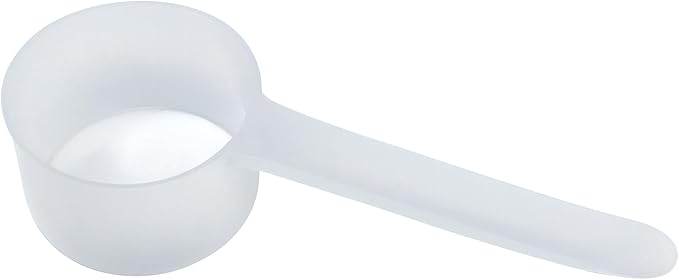 2 Tablespoon (1 Oz. | 6 Teaspoon | 29.6 mL) Long Handle Plastic Measuring Spoon for Coffee, Protein Powder, Spices, Grains, Dry Goods – Food-Grade BPA-Free (Pack of 1)