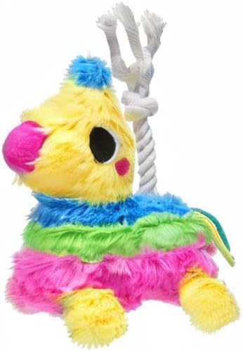 Pearhead Puppy Piñata Dog Toy, Cinco de Mayo Dog Toy with Rope Tug and Crinkle Plush, Interactive Chew Toy for Dogs, Everyday Play Gift