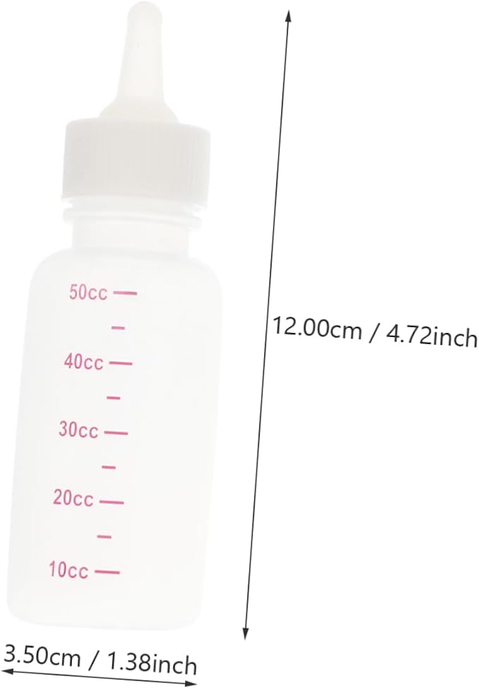 BESPORTBLE 1set Pet Feeding Kit Pet Feeders for Dogs Cats Lightweight Portable Nursing Bottles Leakage Prevention Complete Accessories for Easy Feeding for Puppies Kittens