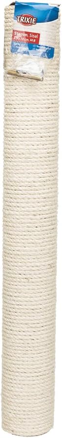 Trixie Replacement Sisal Post for Scratching Posts, Cat Trees and Cat Towers, 3.5 in x 11.8 in (9 x 30 cm)