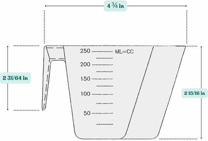1 Cup (8 Oz. | 250 mL) Scoop for Coffee, Protein Powder, Pet Food, Spices, Grains and Dry Goods – Plastic Food-Grade, BPA-Free Measuring Cup (Pack of 100)