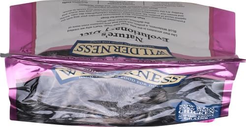 Blue Buffalo Wilderness Adult Small Breed Dry Dog Food Real Chicken with Natural Ingredients (Pack of 3)