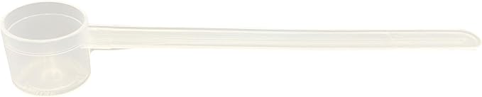 6.5 mL (6.5 CC) Long Handle Plastic Measuring Spoon for Coffee, Protein Powder, Pet Food, Spices, Grains, Dry Goods – Food-Grade BPA-Free (Pack of 1)