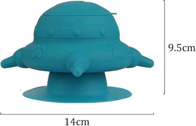 Puppy Milk Feeder 235 ml Kitten Feeder Milk Bowl Silicone 4 Nipples Puppy Feeders for Multiple Puppies Small Animals Bottles for Nursing