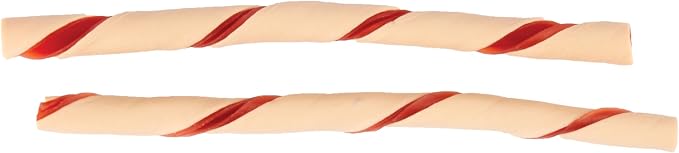 Dingo Twist Sticks Premium Rawhide Treats For Dogs Made with Real Chicken, 50 Count
