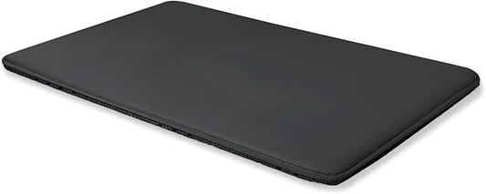 Dog Crate Pad Mat, Waterproof Kennel Cage Mat, Outdoor Pet Bed for Medium Large Dogs, Pet Bed with High Resilience Foam,Wipe Clean & Easy Rinse, Anti Slip 35 inch Black