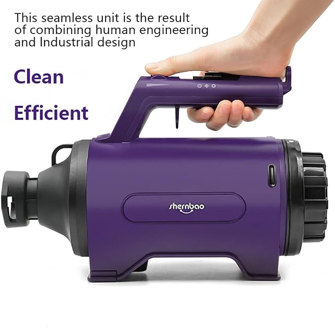 Dog Dryer High Velocity Professional Dog/Pet Grooming Force Hair Dryer/Blower
